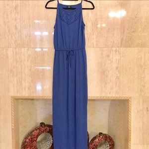 Royal blue maxi dress